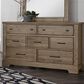 Viceray Collections Cool Rustic 7-Drawer Dresser in Stone Grey, , large