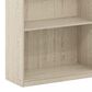 HOMLUX 2-Tier Open Shelf Bookcase in Metropolitan Pine, , large