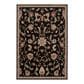 Surya Riley RLY-5025 7"10" x 10"10" Black/Tan/Orange Area Rug, , large