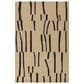 Momeni Simba 3"6" x 5"6" Ivory Area Rug, , large