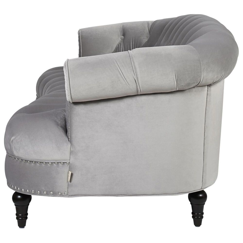 Jennifer Taylor Home La Rosa Chesterfield Tufted Sofa in Opal Grey