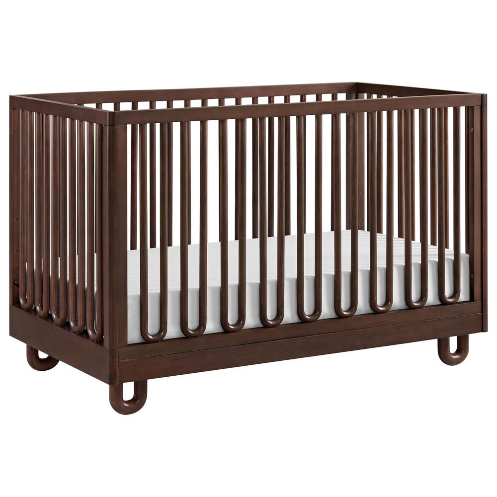 Oxford Baby Meridian 2-Piece Nursery Set with 3-in-1 Convertible Crib and Dresser in Cognac, , large