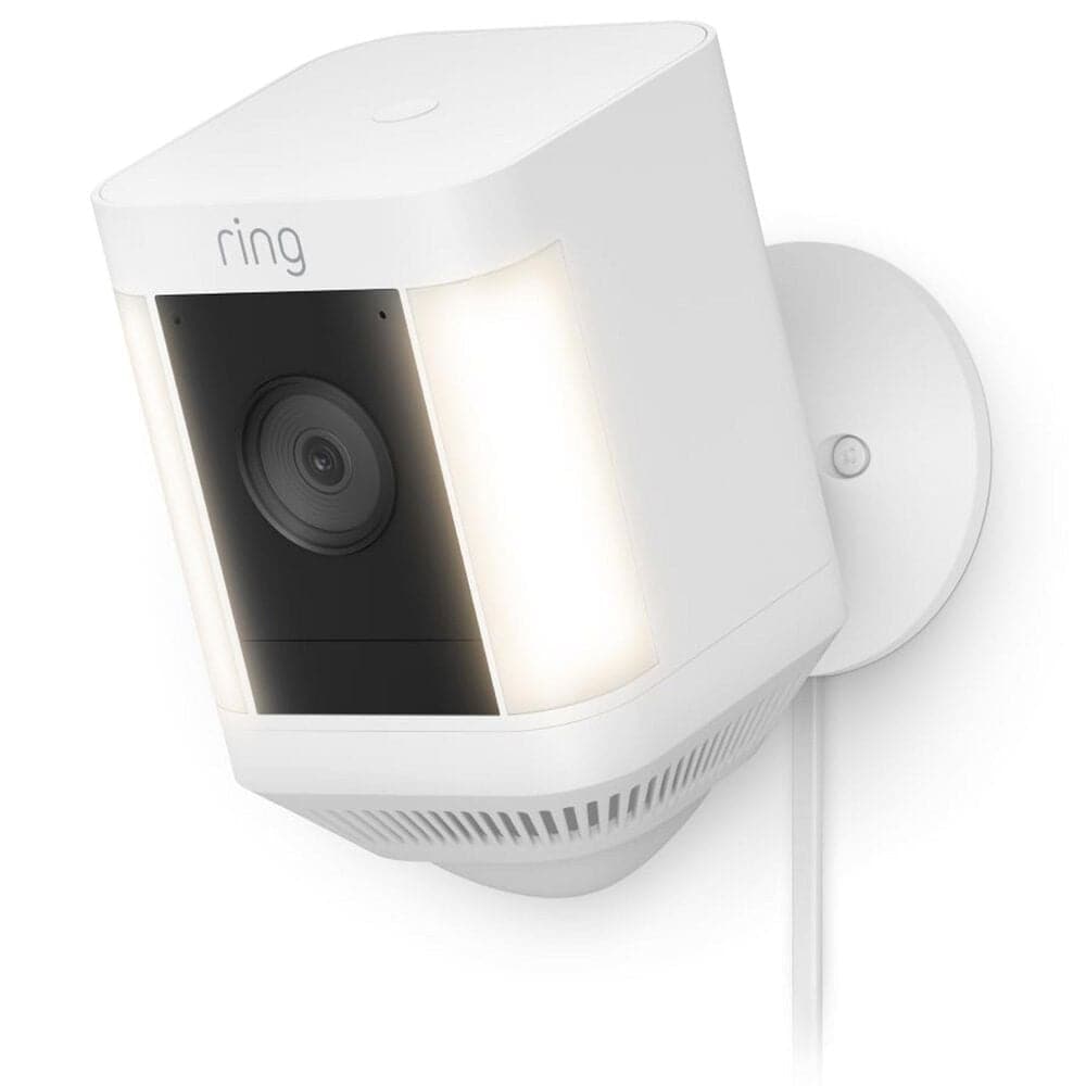 Ring Spotlight Cam Plus Plug-in White, , large
