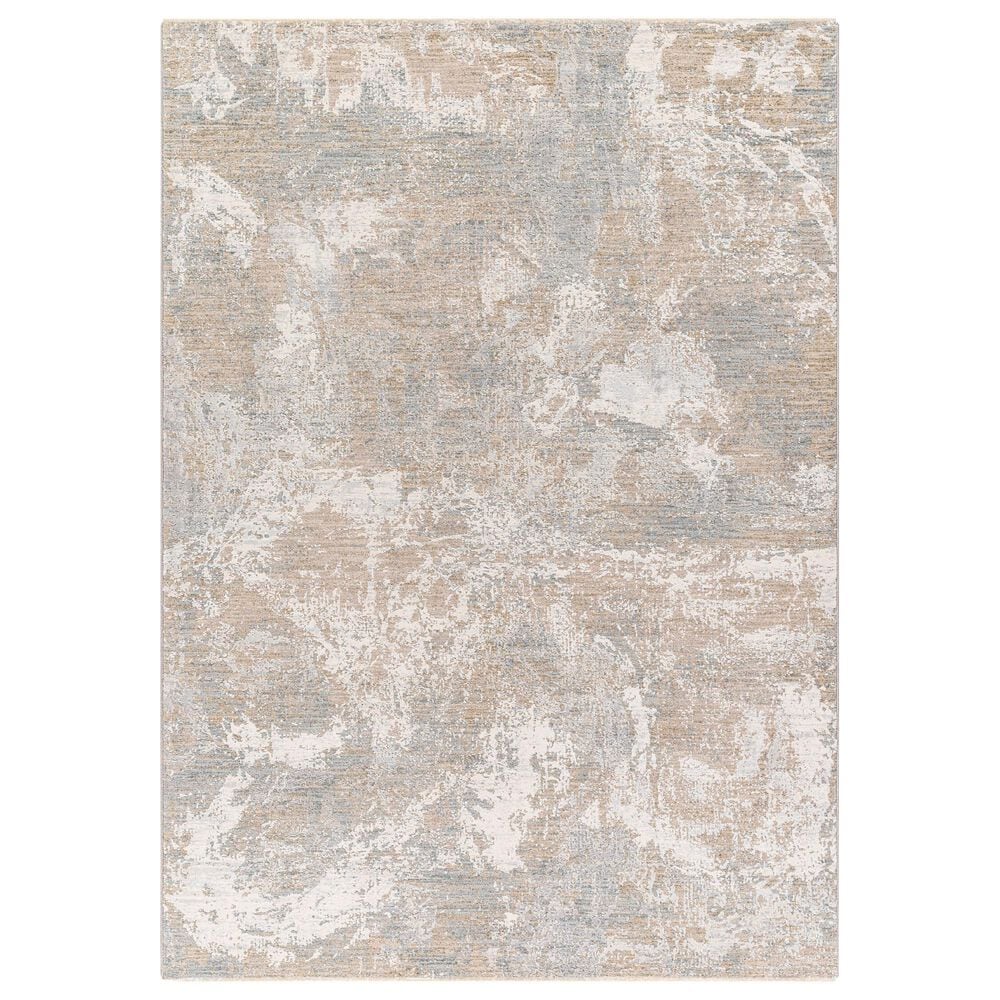 Surya Brunswick Taupe, Blue, Light Slate, Cream, Gray and Olive 10&#39; x 13&#39;11&quot; Area Rug, , large