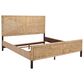 Safavieh Leni King Bed in Brown, , large