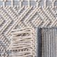 Safavieh Natura NAT852A 3" x 5" Ivory and Grey Area Rug, , large