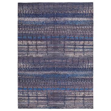 Feizy Rugs Mathis 3"11" x 6" Gray and Blue Area Rug, , large