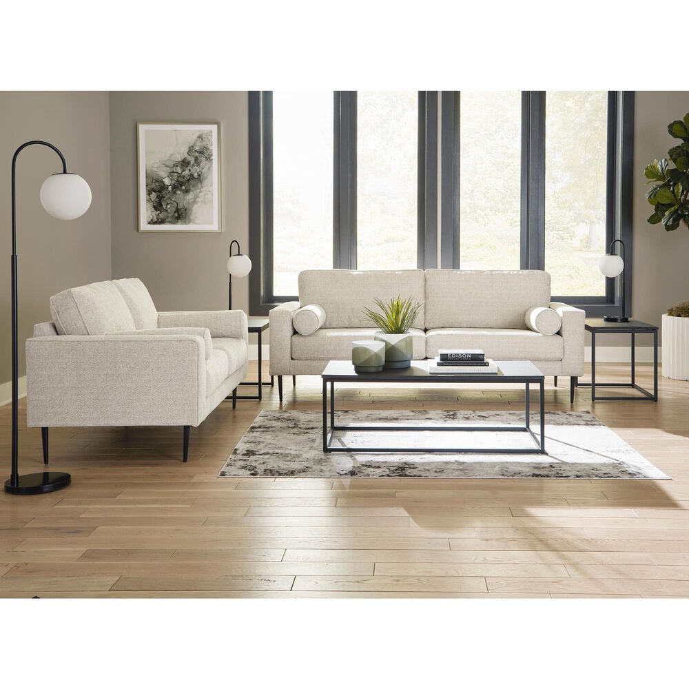 37B Hazela Stationary Loveseat in Sandstone, , large