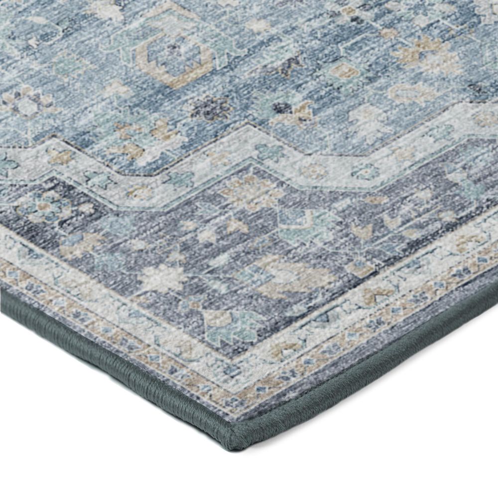 Dalyn Rug Company Tuscany 1&#39;8&quot; x 2&#39;6&quot; Blue Indoor/Outdoor Area Rug, , large