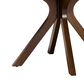 Baxton Studio Norah 5-Piece Dining Set in Grey/Walnut Brown, , large