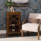 Linon Home Decor Fetti Small Cabinet in Brown, , large