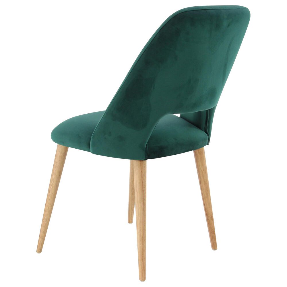 Maple and Jade Dining Chair in Green | Nebraska Furniture Mart