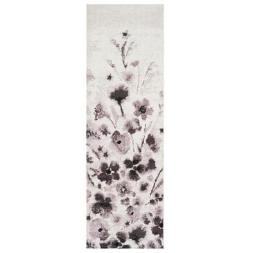 Safavieh Adirondack ADR127L 2"6" x 10" Ivory and Purple Runner, , large