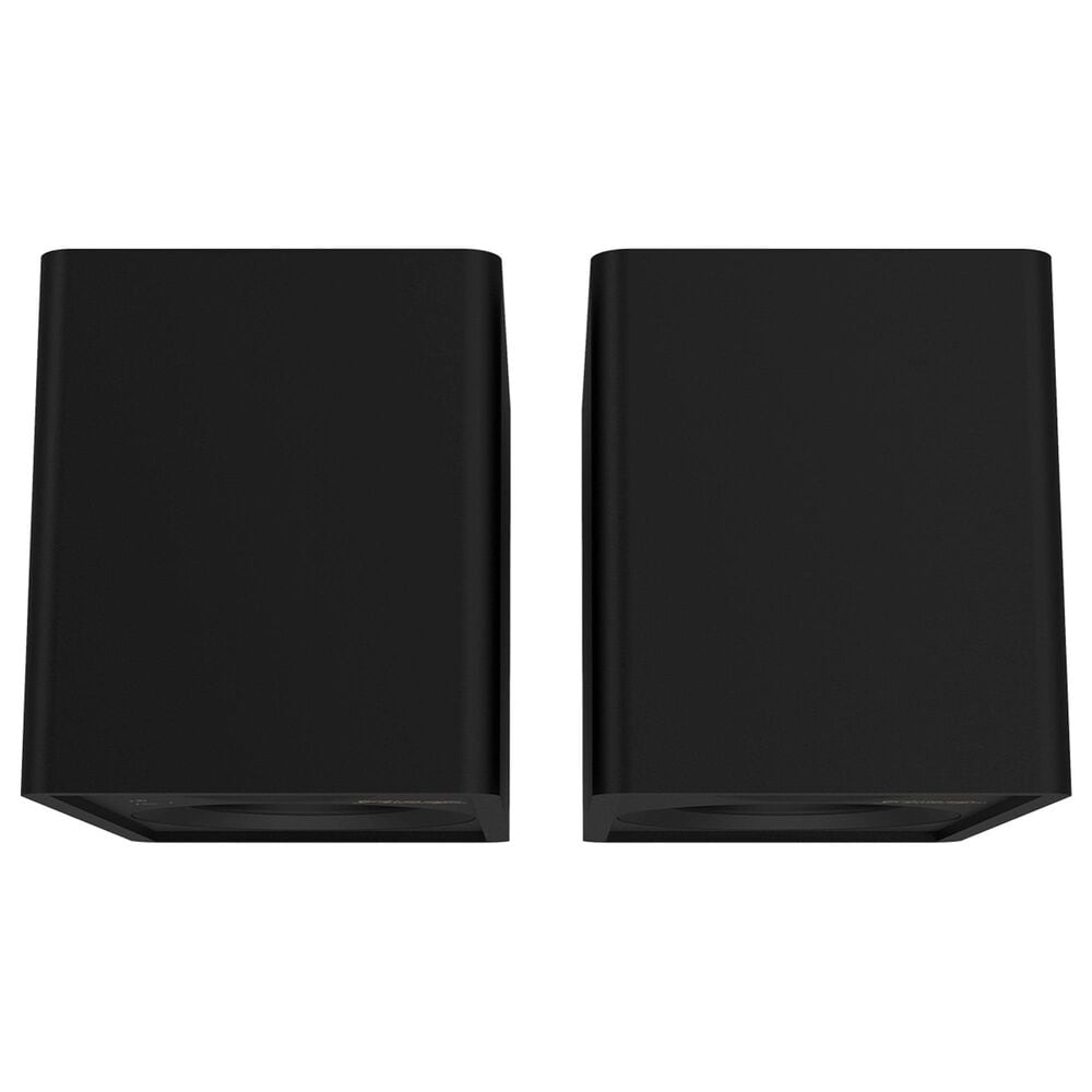 Klipsch Flexus 4&quot; Powered Monitors Bookshelf Speakers Pair in Black, , large