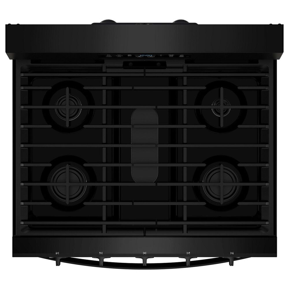 Whirlpool 5 Cu. Ft. Gas Range with Air Cooking Technology in Black, , large