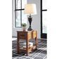 Ashley Breegin Chairside End Table in Brown, , large
