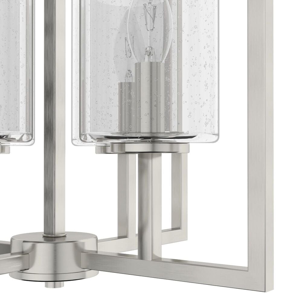 Hunter Kerrison 4-Light Pendant in Brushed Nickel, , large
