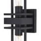 Vaxcel Marquis 2-Light Wall Sconce in Matte Black, , large