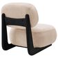 Coaster Duffie Accent Armless Chair in Camel, , large