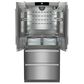 Liebherr 18.9 Cu. Ft. French Door Refrigerator in Stainless Steel, , large