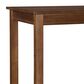 Linon Home Decor Claridge Bar Height Pub Table in Rustic Brown - Table Only, , large