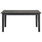 New Heritage Design Sable Crest 5-Piece Rectangular Dining Set in Sable Black, , large