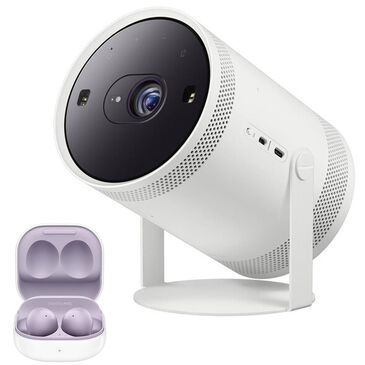 Samsung Freestyle Projector and Galaxy Buds2 in Violet, , large
