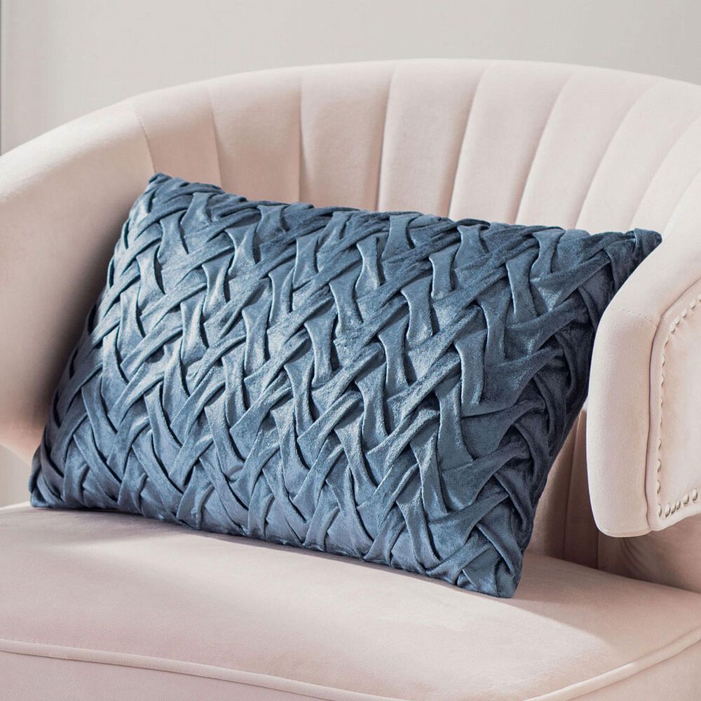 Safavieh Nory Pillow in Blue, , large