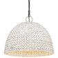 Golden Lighting Rue 5-Light Pendant in Matte Black, , large