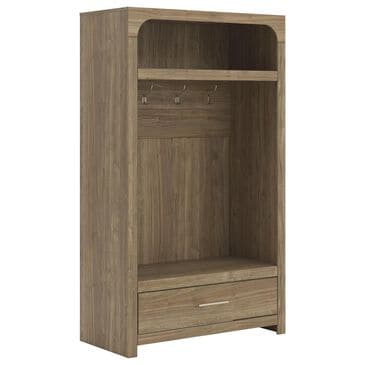 Ashley Dovander 72" Hall Tree with Storage Bench in Brown, , large