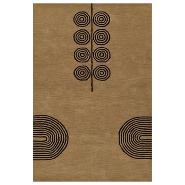 Momeni Simba 5" x 8" Beige Area Rug, , large