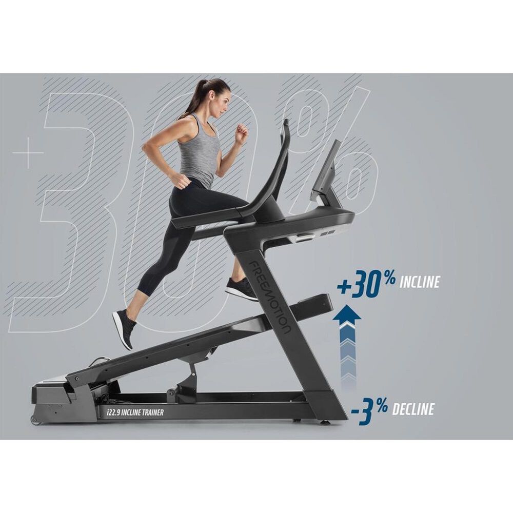 FreeMotion 22 Series Incline Trainer in Flat Black, , large