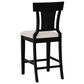 Linon Home Decor Rylan Counter Stool in Black, , large