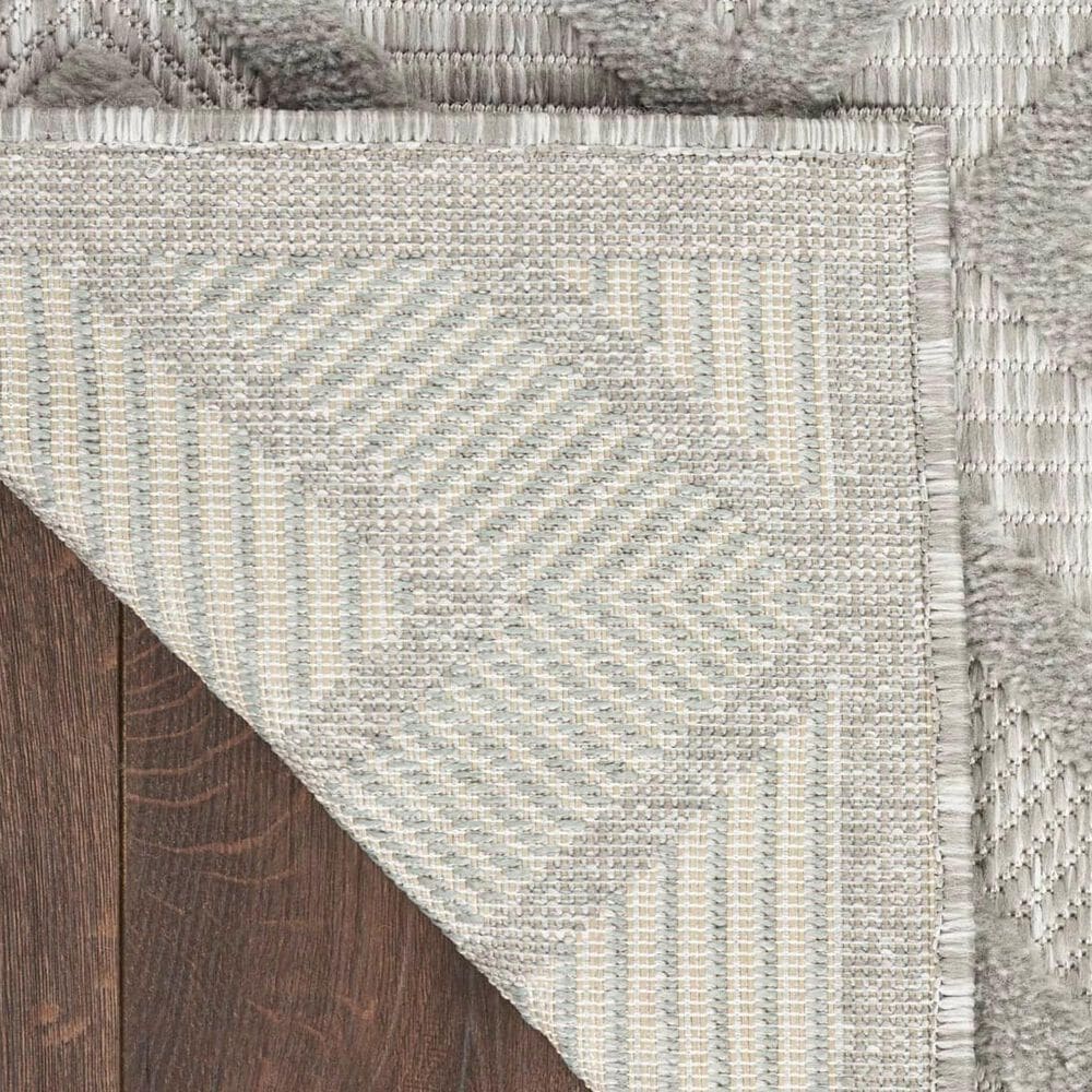 Nourison Versatile 4&#39; x 6&#39; Silver Grey Indoor/Outdoor Area Rug, , large