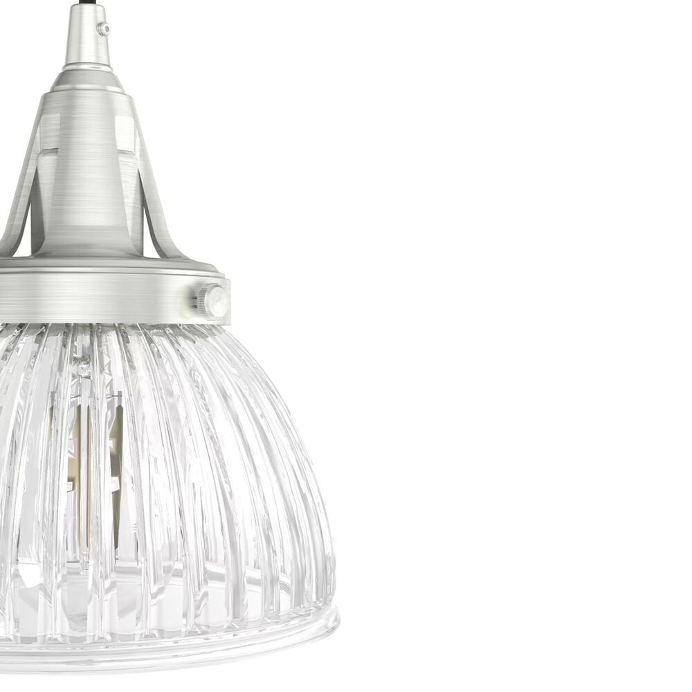Hunter Cypress Grove 10&quot; 1-Light Pendant in Brushed Nickel, , large