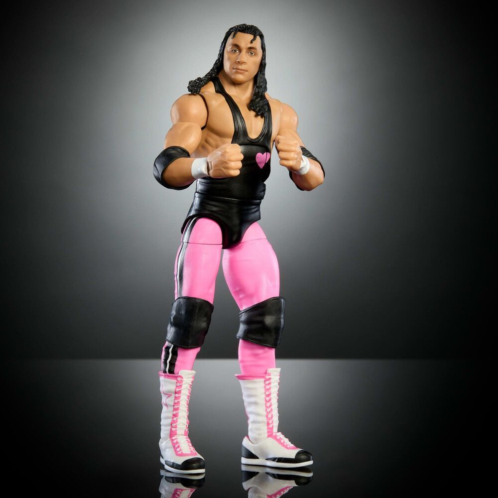 Mattel Elite Premium Live Event Bret Hart Action Figure in Multicolor, , large
