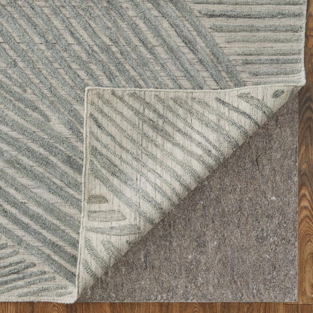 Feizy Elias 8&#39; x 10&#39; Green and Gray Area Rug, , large