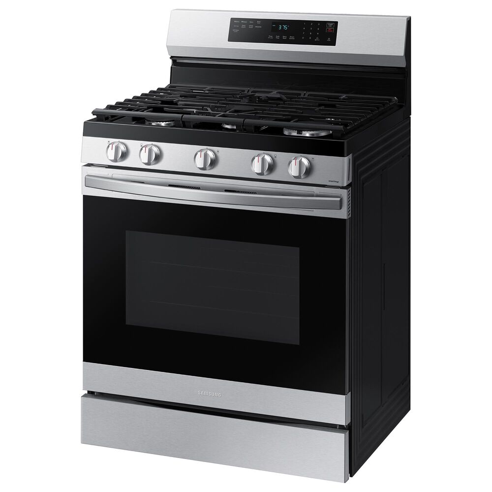 Samsung 6 Cu. Ft. Freestanding Gas Range with Wi-Fi and Air Fry in Stainless Steel, , large