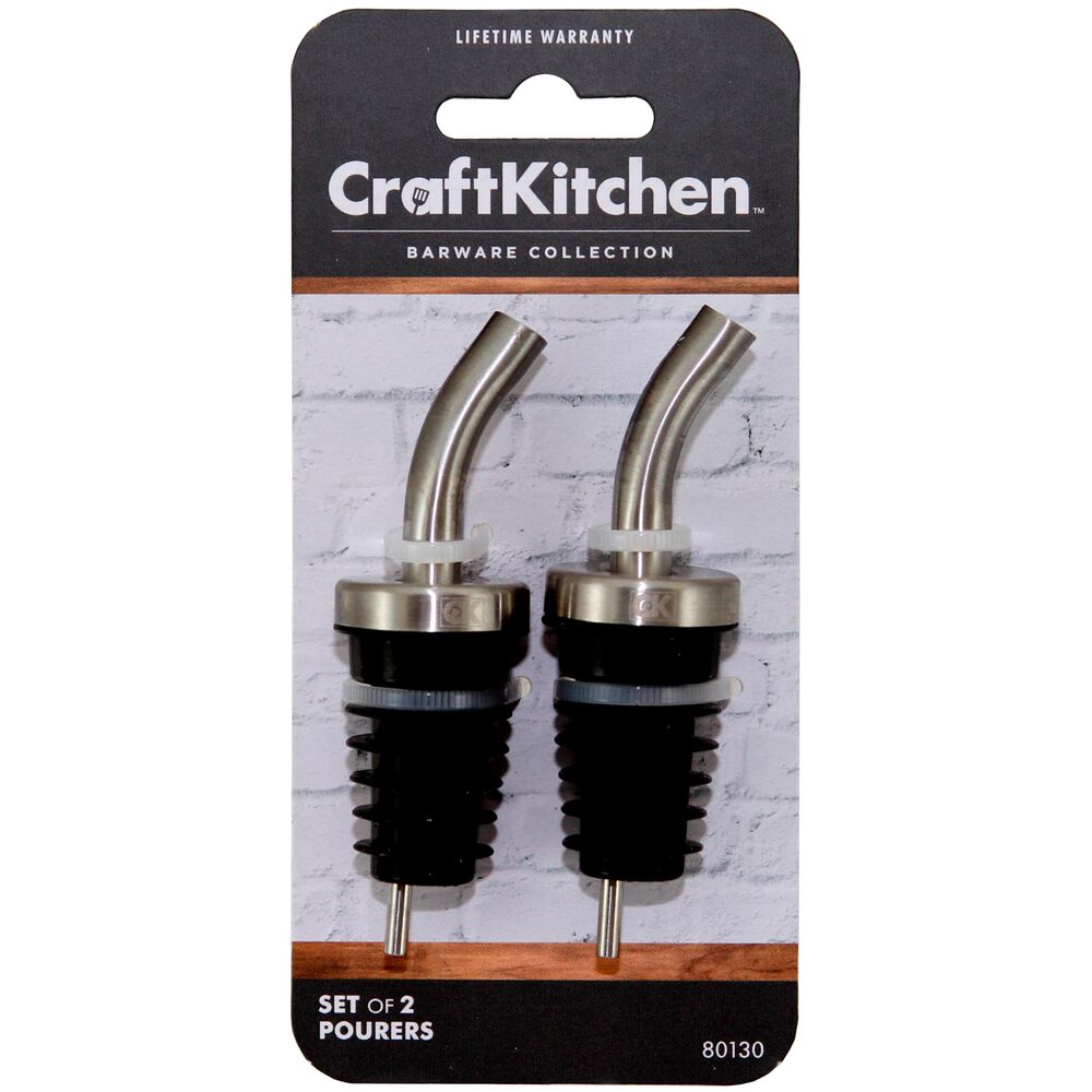 Craft Kitchen Bottle Pourers Set of 2, , large