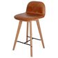 Moe"s Home Collection Napoli Counter Stool in Brown, , large