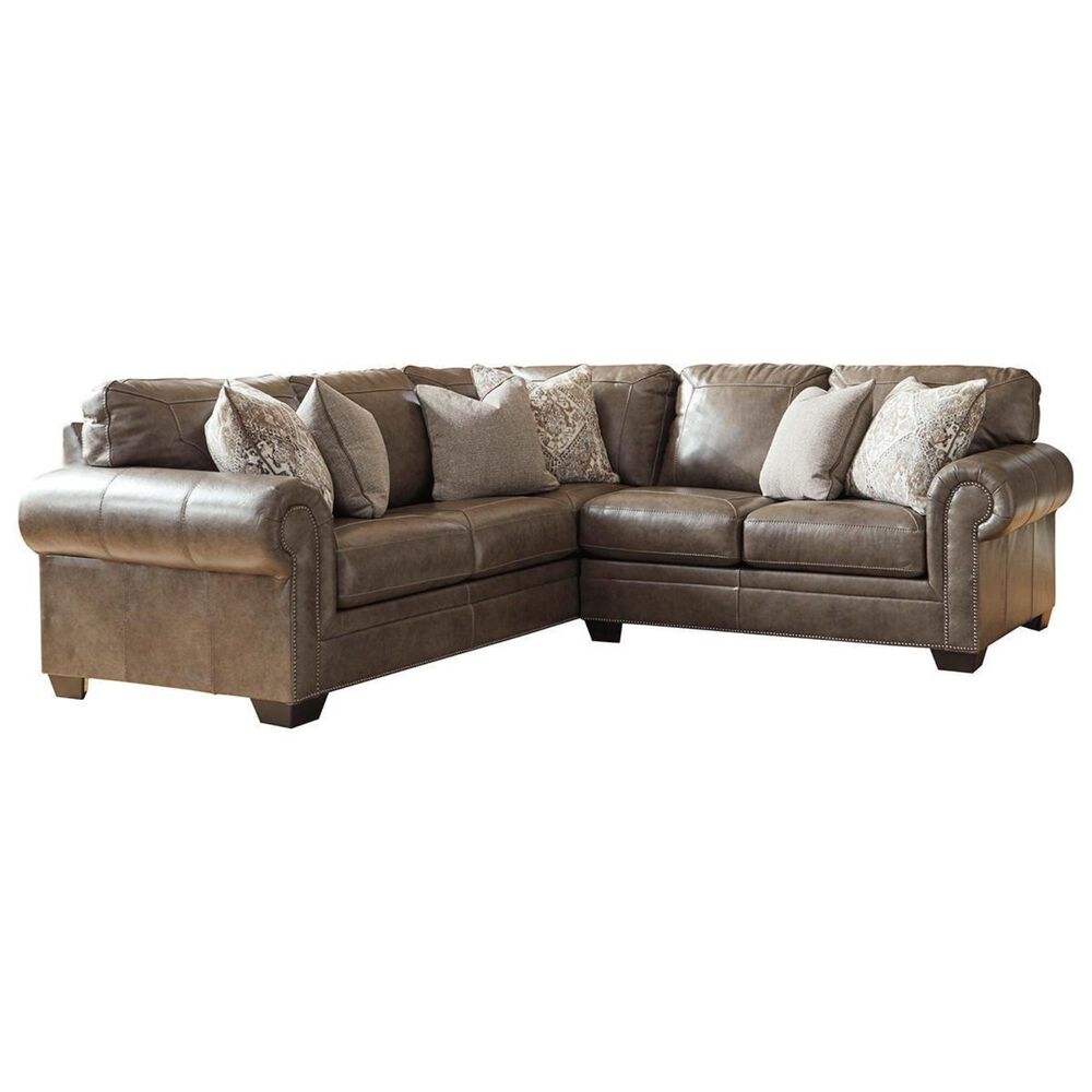 Signature Design by Ashley Roleson 2-Piece Symmetrical Sectional in Quarry, , large