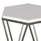 Steve Silver Cara End Table in White, , large