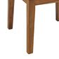 Hearth and Haven Hampton Outdoor Square Side Table with Slatted Top in Natural, , large