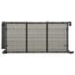 HOMLUX 53" Wicker Outdoor Kitchen Island in Grey, , large