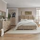 Belle Furnishings Proximity Place 5-Piece Queen Panel Bedroom Set in Barley Buff, , large
