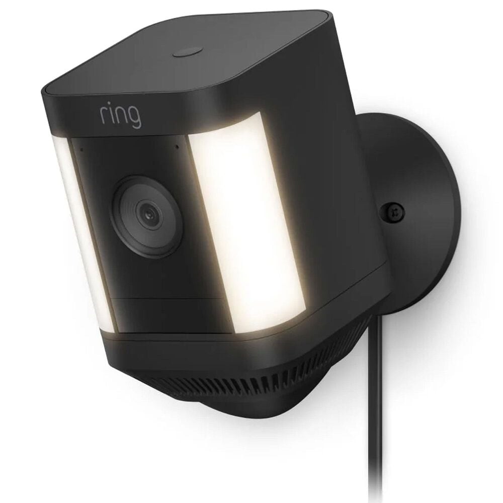 Ring Spotlight Cam Plus Plug-in Black, , large