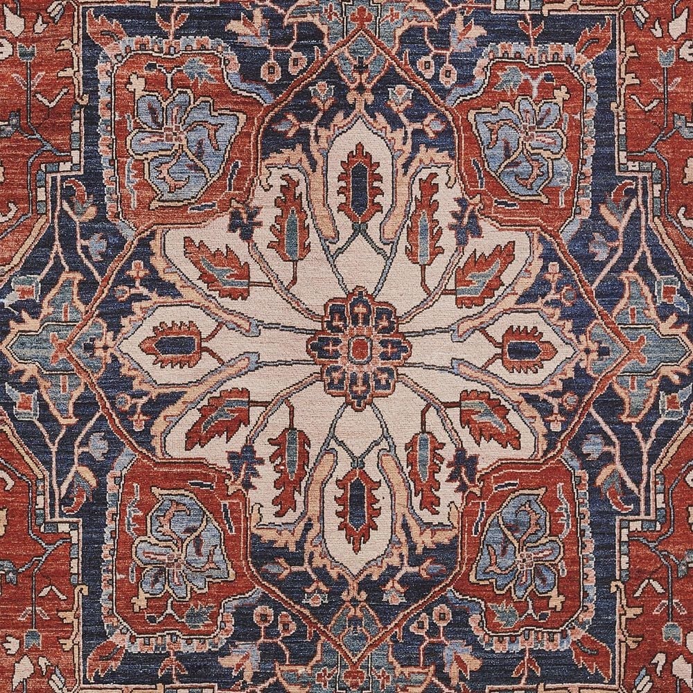 Momeni Afshar AFS-37 7&#39;6&quot; x 9&#39;6&quot; Red Area Rug, , large