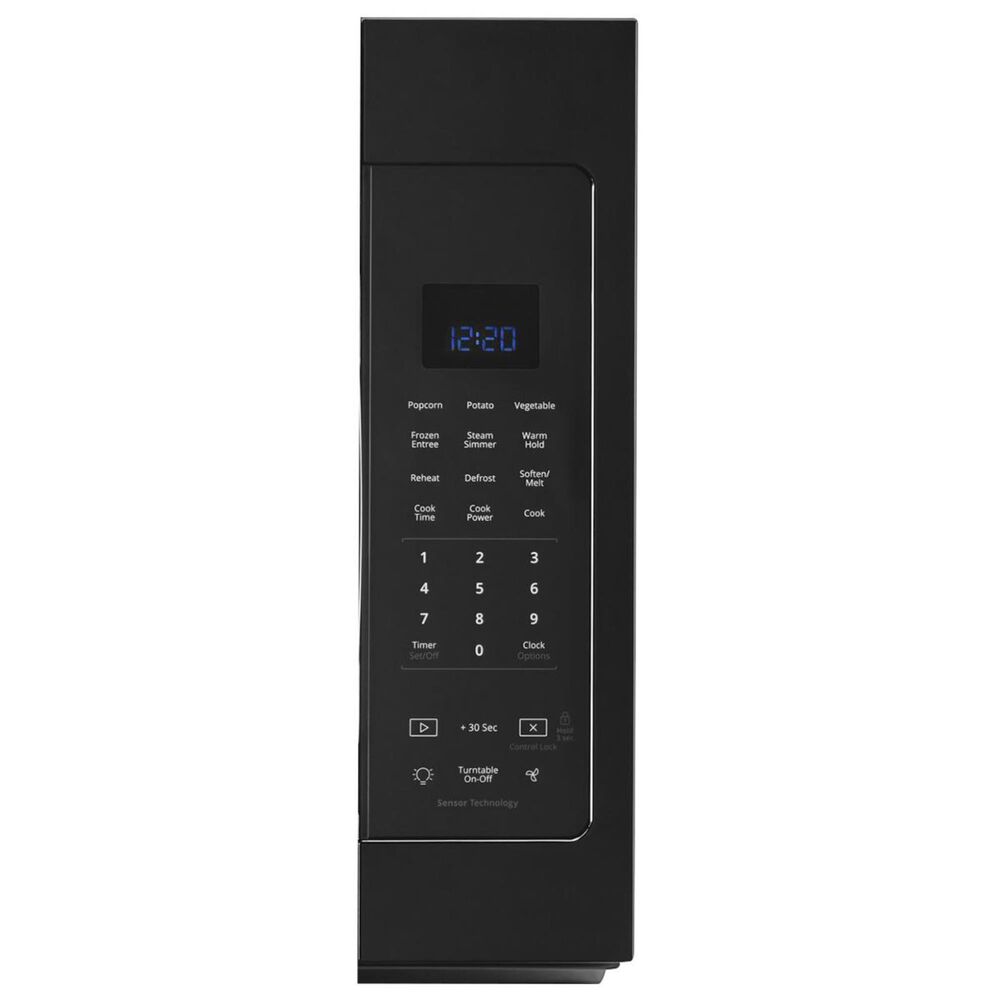 Whirlpool 1.9 Cu. Ft. Steam Microwave with Sensor Cooking in Black, , large