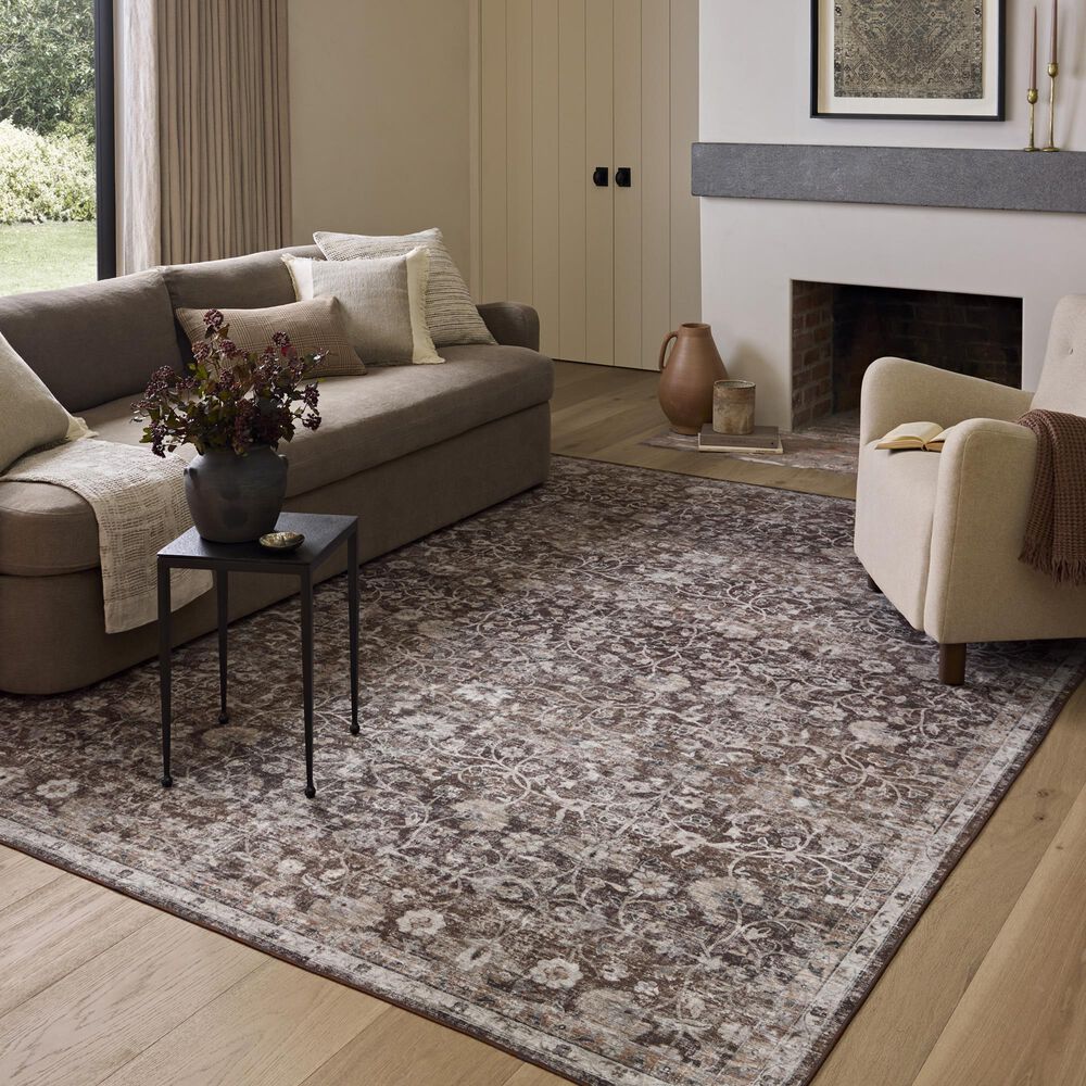 Amber Lewis x Loloi Josie 3&#39;6&quot; x 5&#39;6&quot; Earth and Natural Area Rug, , large