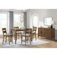 Hawthorne Furniture Koloa Counter Height Dining Table in Rich Honey - Table Only, , large
